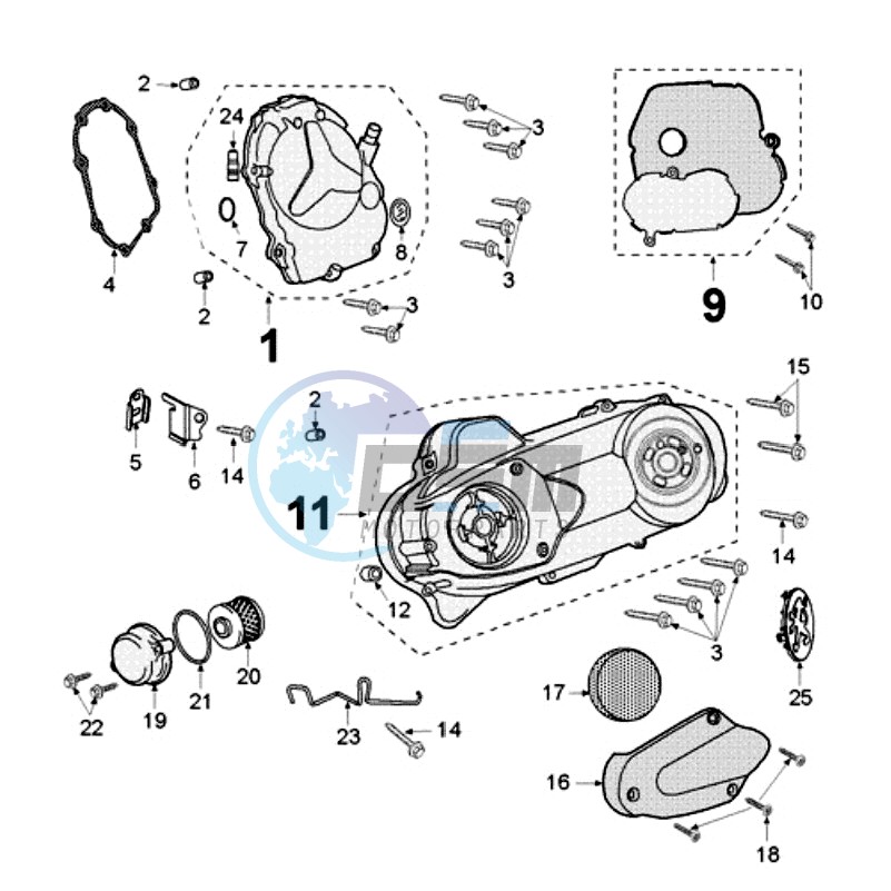 CRANKCASE COVER