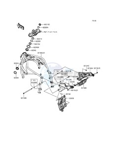 NINJA H2R ZX1000PFF EU drawing Frame