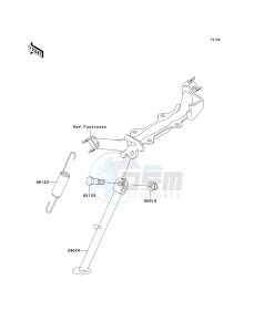 KLX 110 A (KLX110 MONSTER ENERGY) (A6F-A9FA) A9FA drawing STAND-- S- -