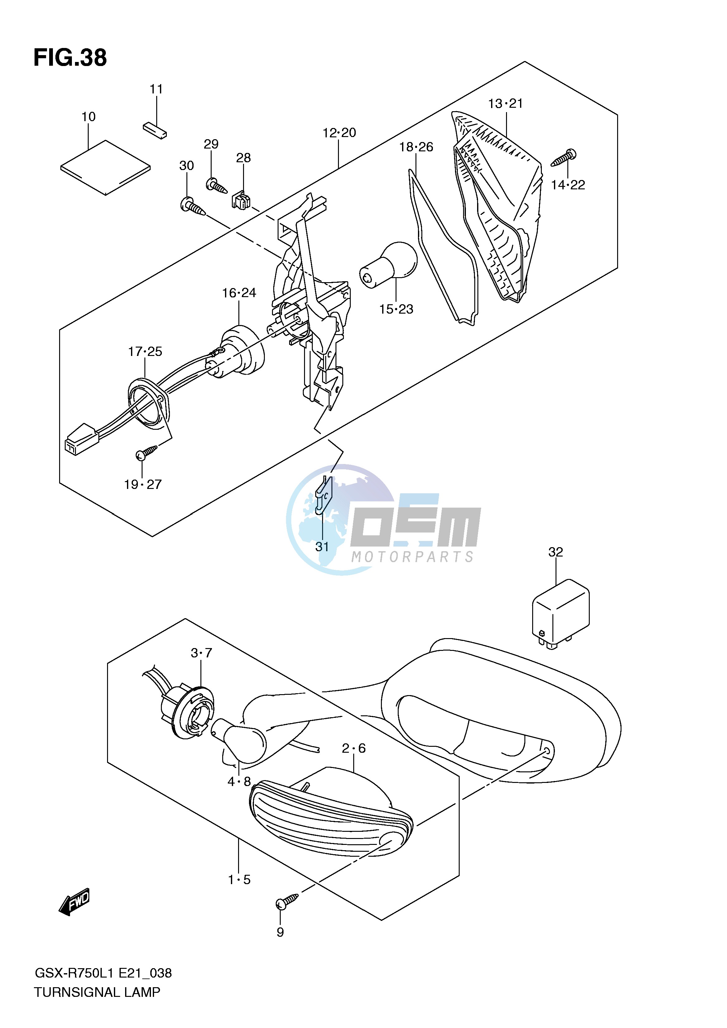 TURNSIGNAL LAMP