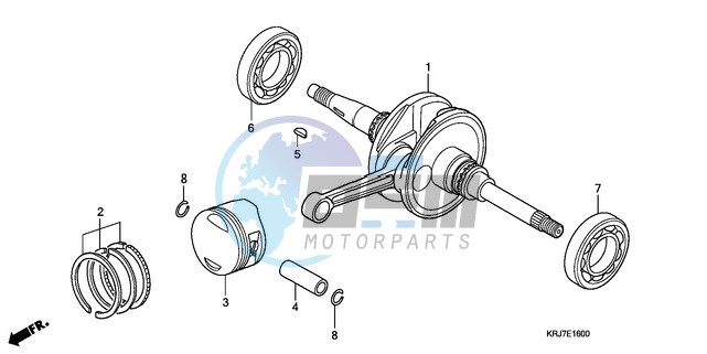 CRANKSHAFT/PISTON