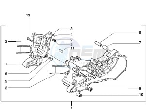 NRG 50 MC3 drawing Crankcase