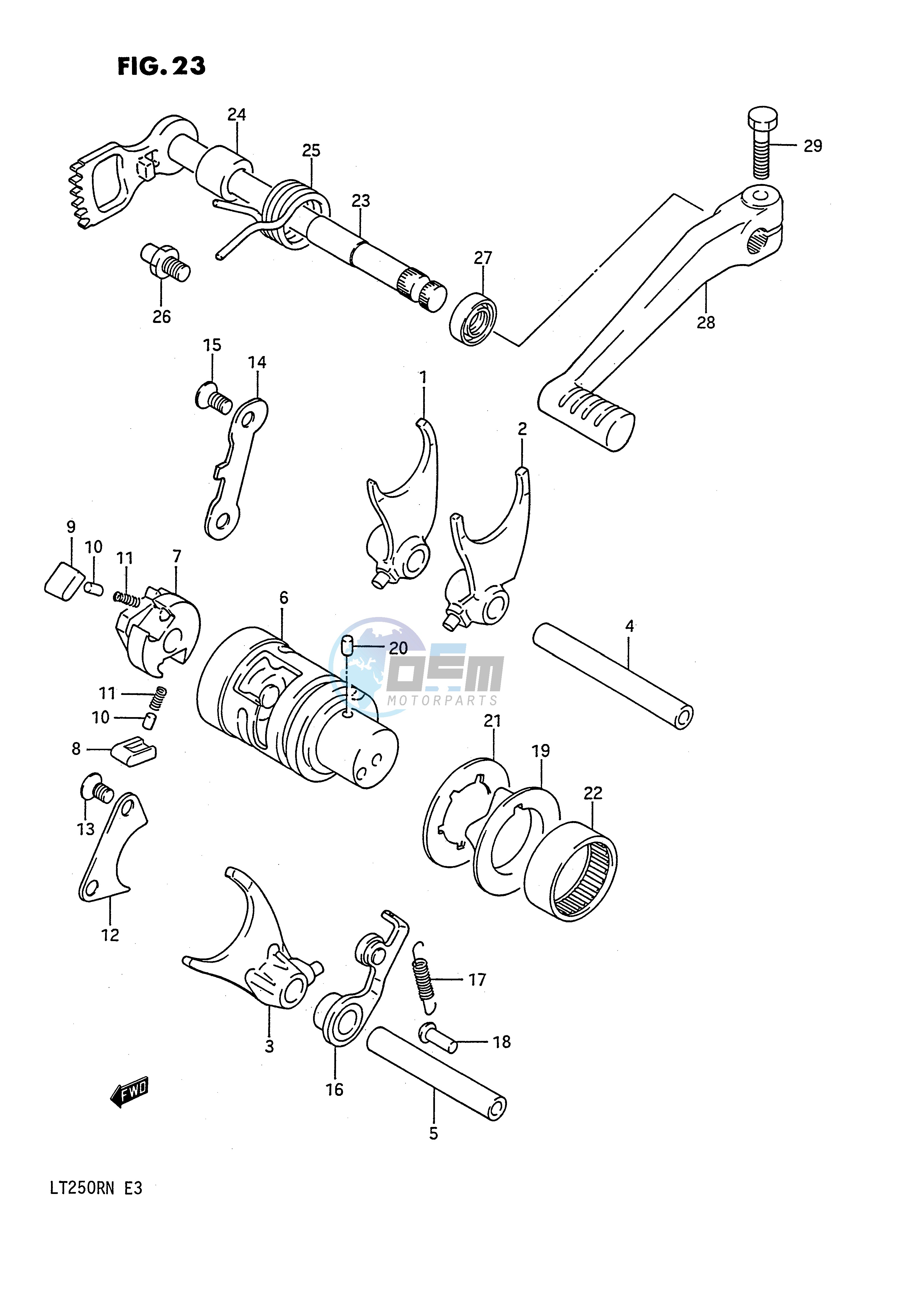 GEAR SHIFTING (MODEL F G)