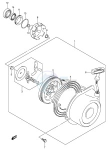 LT-A500F (P28-P33) drawing RECOIL STARTER