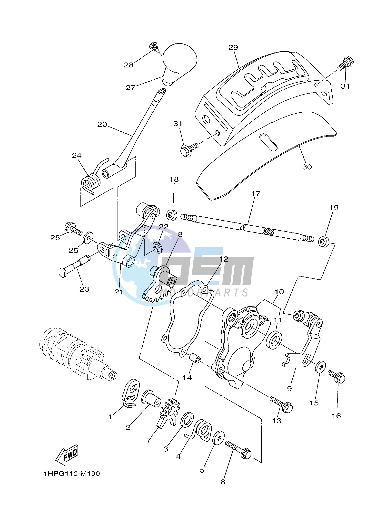 SHIFT SHAFT