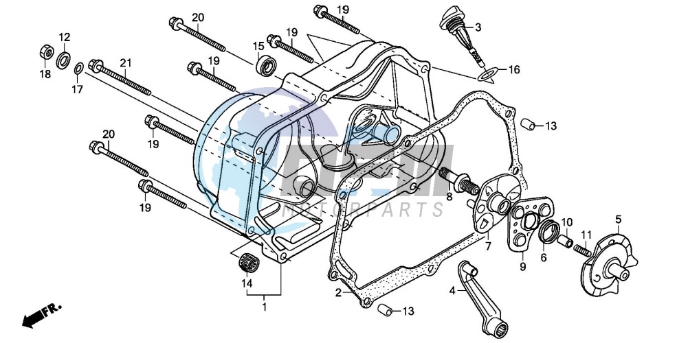 RIGHT CRANKCASE COVER