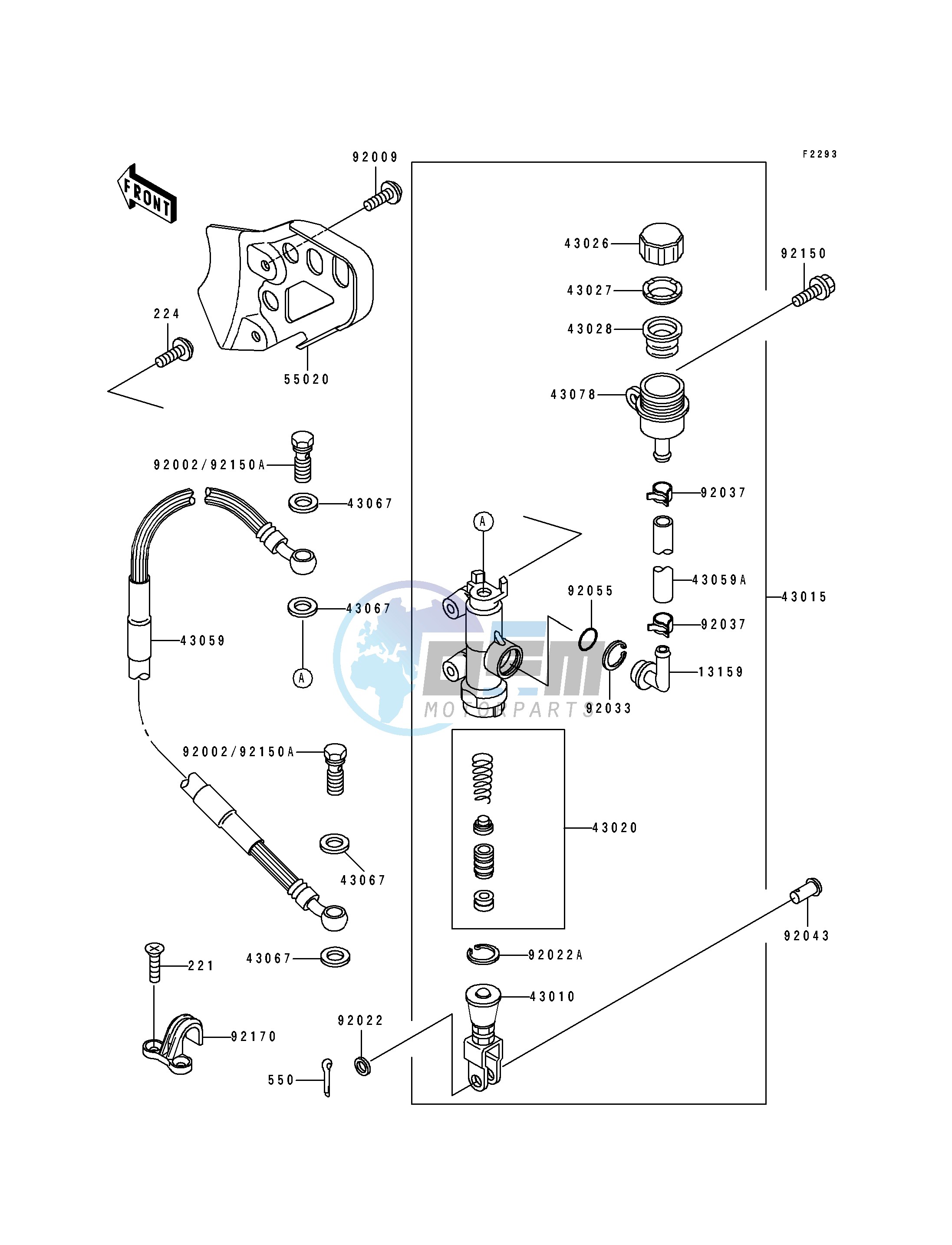 REAR MASTER CYLINDER