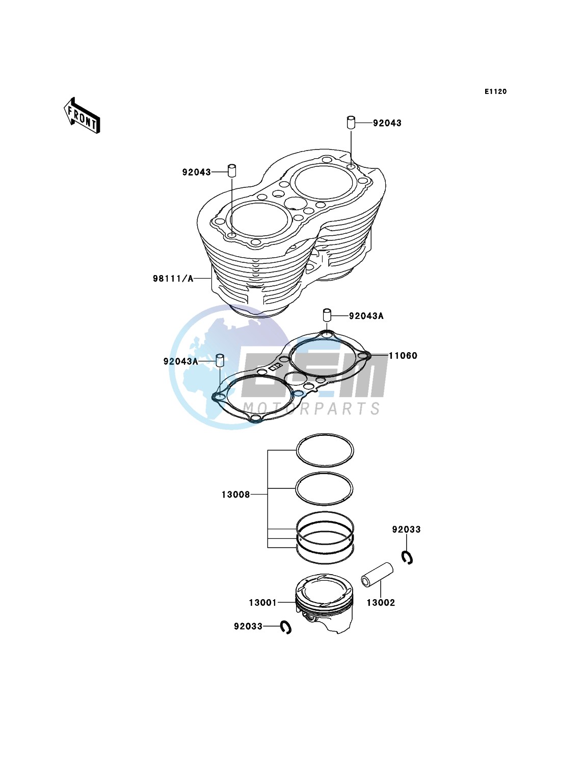 Cylinder/Piston(s)