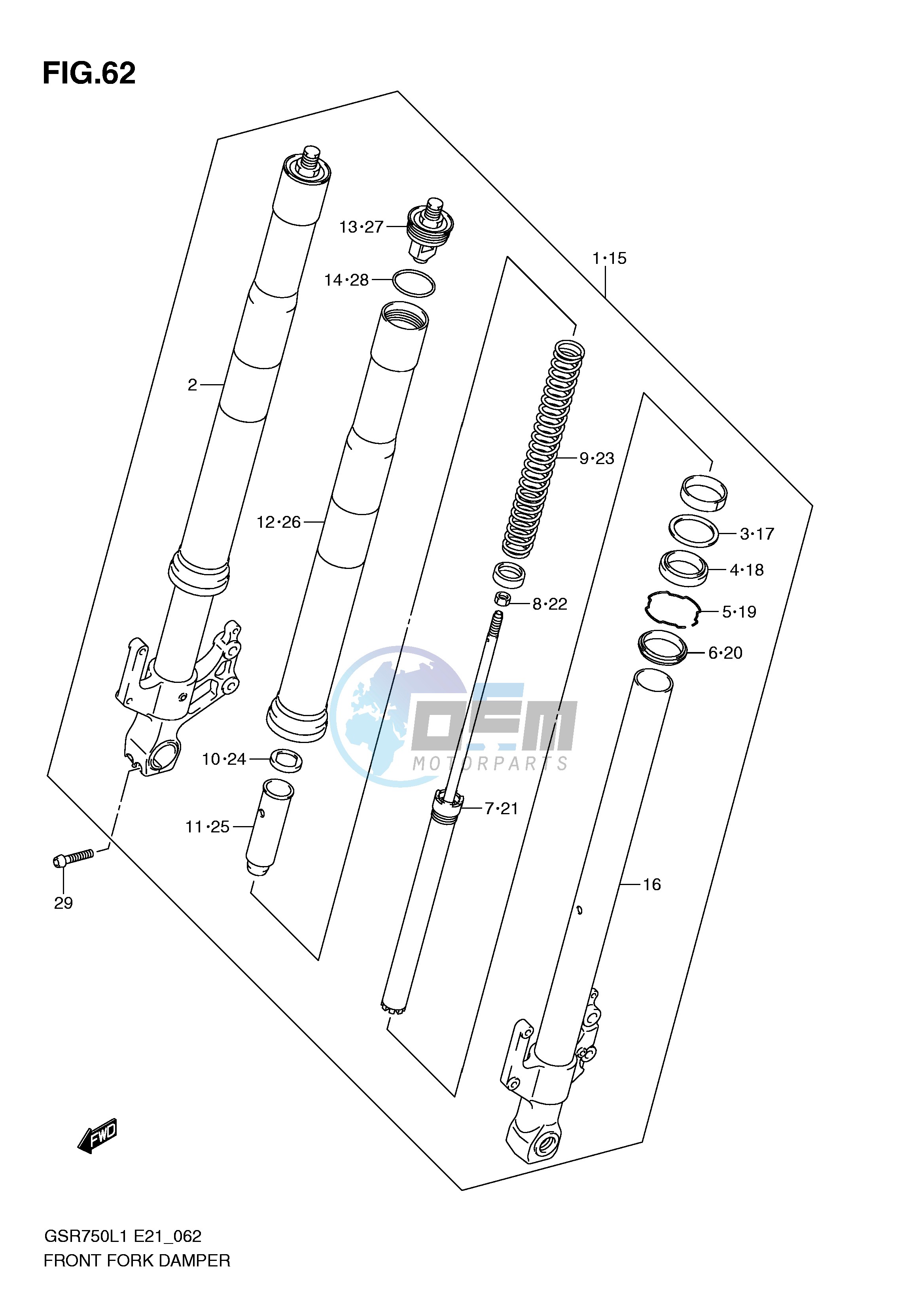 FRONT FORK DAMPER