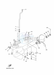 F30BEHDL drawing LOWER-CASING-x-DRIVE-2