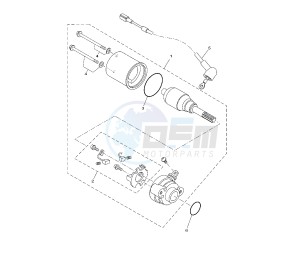 WR R 125 drawing STARTING MOTOR