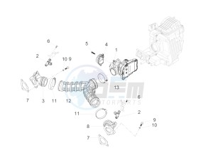 V7 III Special 750 e4 (NAFTA) drawing Throttle body