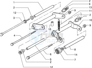 Skipper 150 my98 drawing Swinging arm