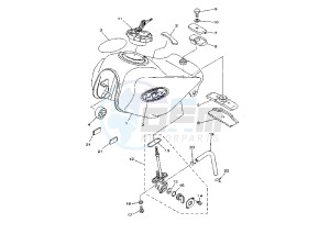 TW 125 drawing FUEL TANK