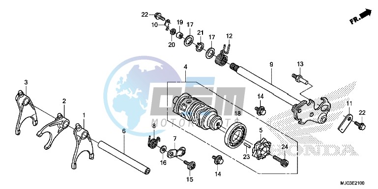 GEARSHIFT DRUM