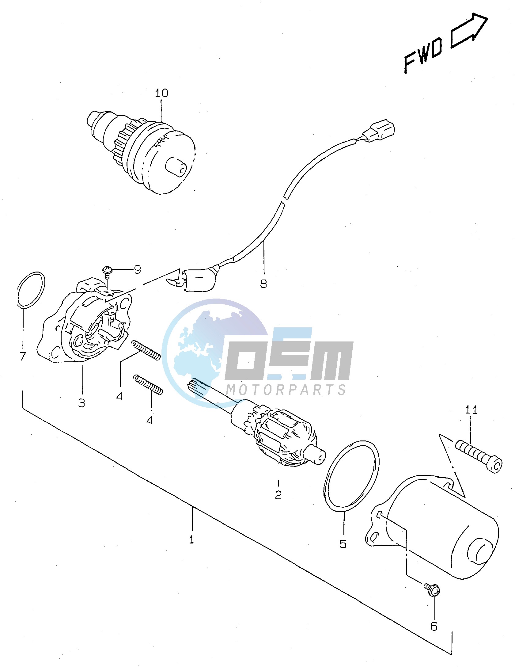 STARTING MOTOR