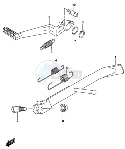 GSX-S750A drawing STAND