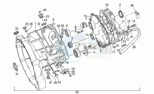 Sport 1100 Carburatori Carburatori drawing Transmission cage