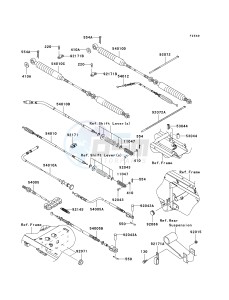 KAF 620 R [MULE 4010 TRANS4X4] (R9F-RAFA) RAFA drawing CABLES