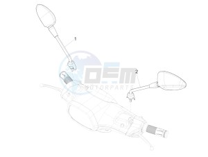 150 Sprint iGet 4T3V ie (APAC) (AU, EX, Jp, RI, TW) drawing Driving mirror/s