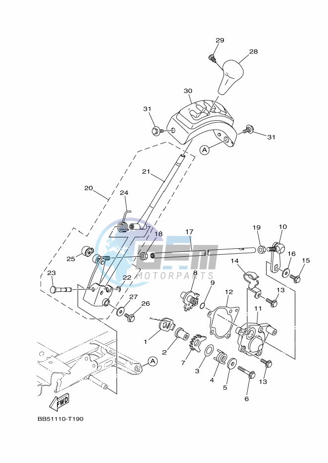 SHIFT SHAFT