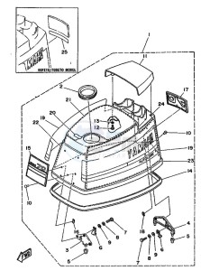 60FEO-60FETO drawing TOP-COWLING