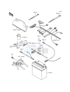 KEF 300 A [LAKOTA 300] (A2-A5) [LAKOTA 300] drawing CHASSIS ELECTRICAL EQUIPMENT