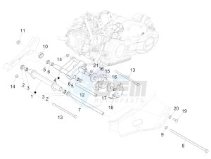 SPRINT 150 4T 3V IE ABS E3 (EMEA) drawing Swinging arm