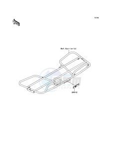 KVF750 4x4 KVF750-A1 EU GB drawing Reflectors(EU,UK)