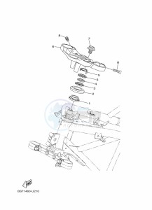 YZF250-A (B6P2) drawing STEERING