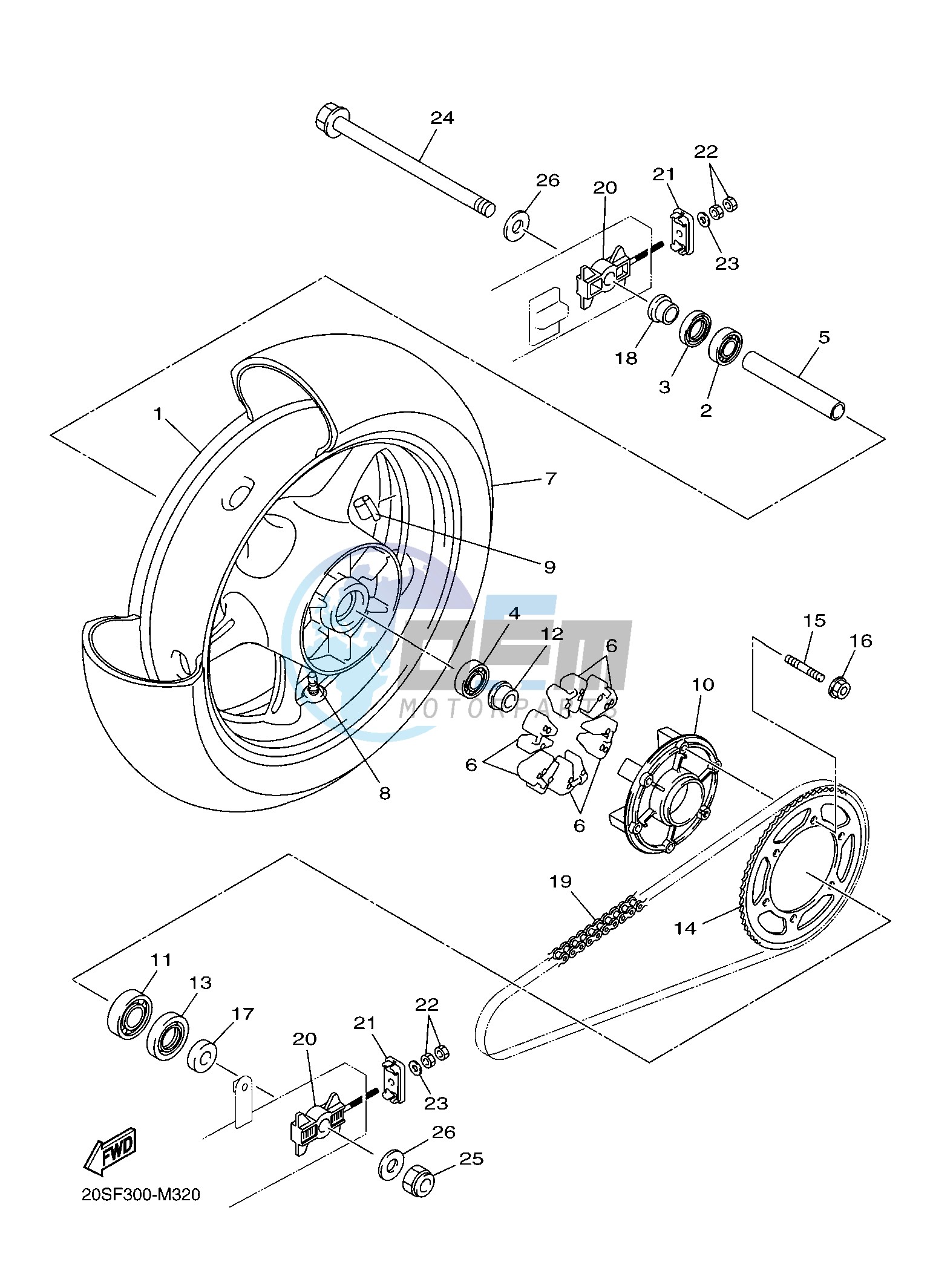 REAR WHEEL