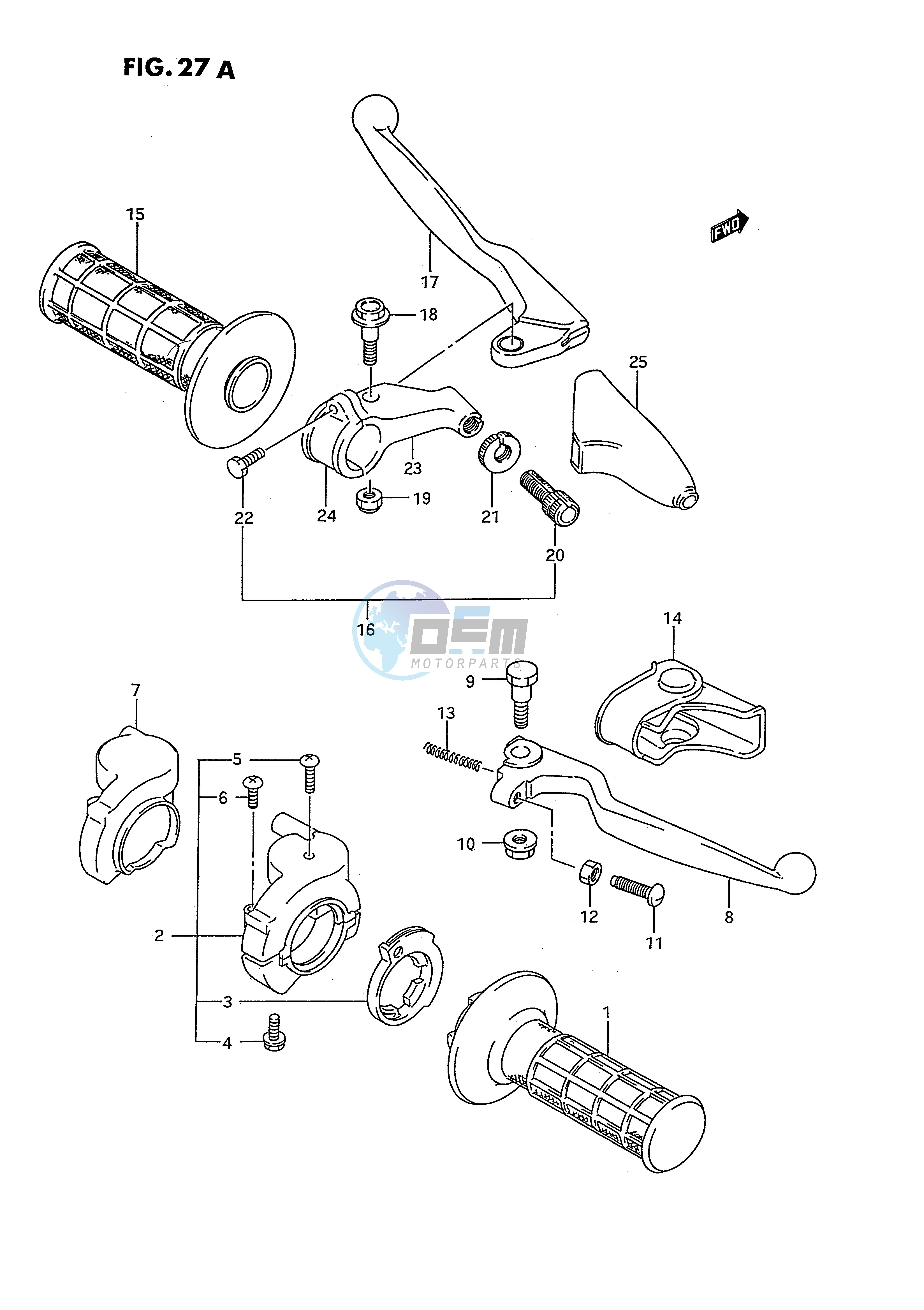 HANDLE SWITCH (MODEL S)