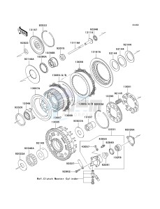 VN 1600 B [VULCAN 1600 MEAN STREAK] (B1-B2) [VULCAN 1600 MEAN STREAK] drawing CLUTCH