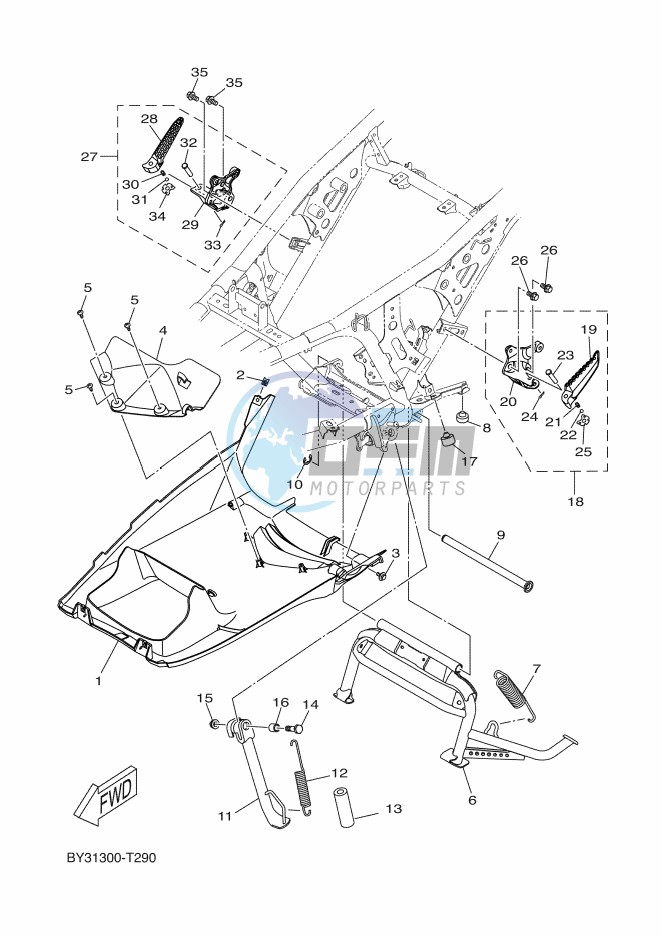 STAND & FOOTREST