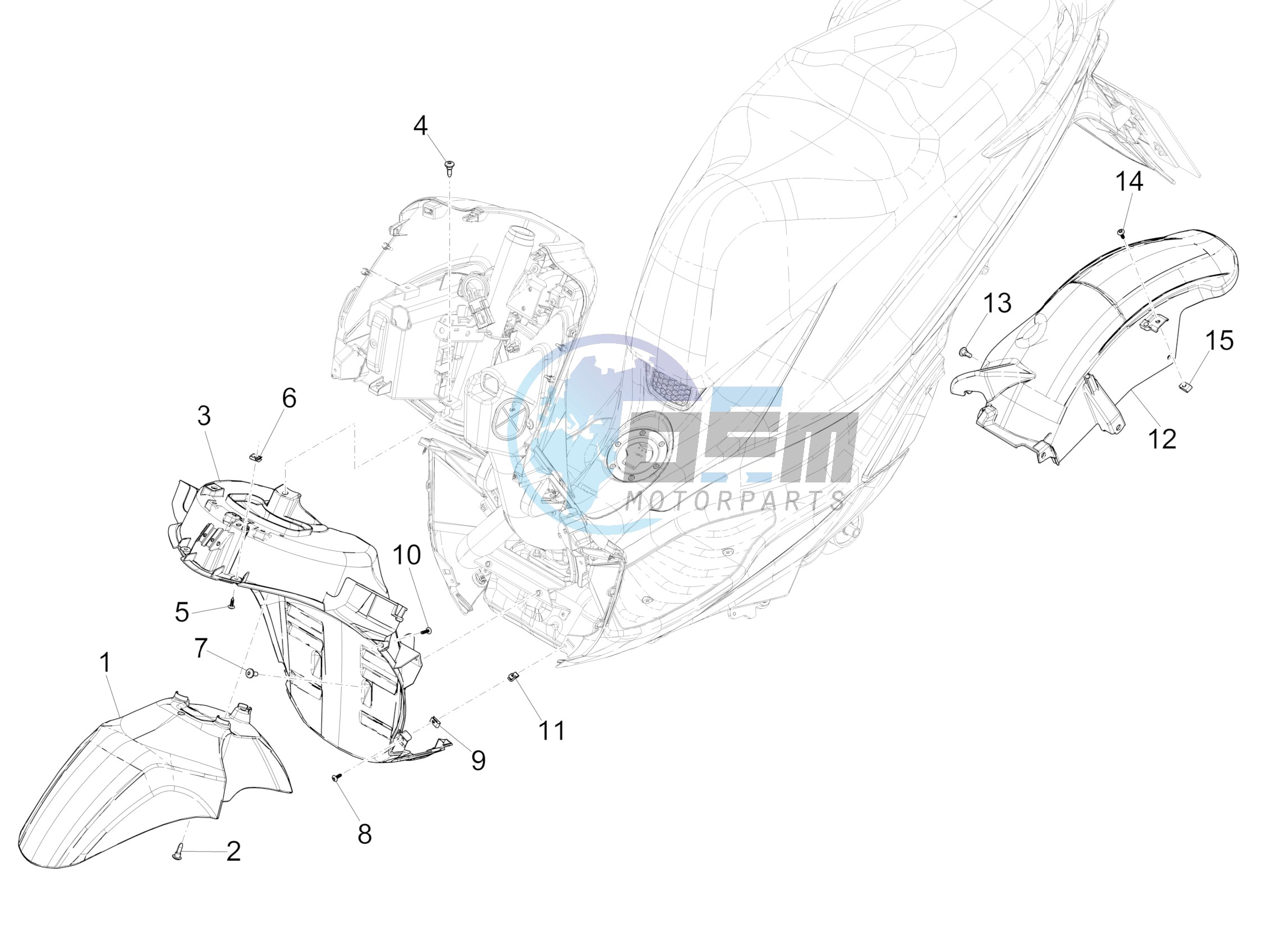 Wheel housing - Mudguard