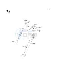 ZX 1200 A [NINJA ZX-12R] (A1) [NINJA ZX-12R] drawing STAND-- S- -