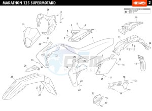 MARATHON-125-SM-RED drawing COWLING