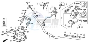 XL1000V drawing HANDLE PIPE/TOP BRIDGE