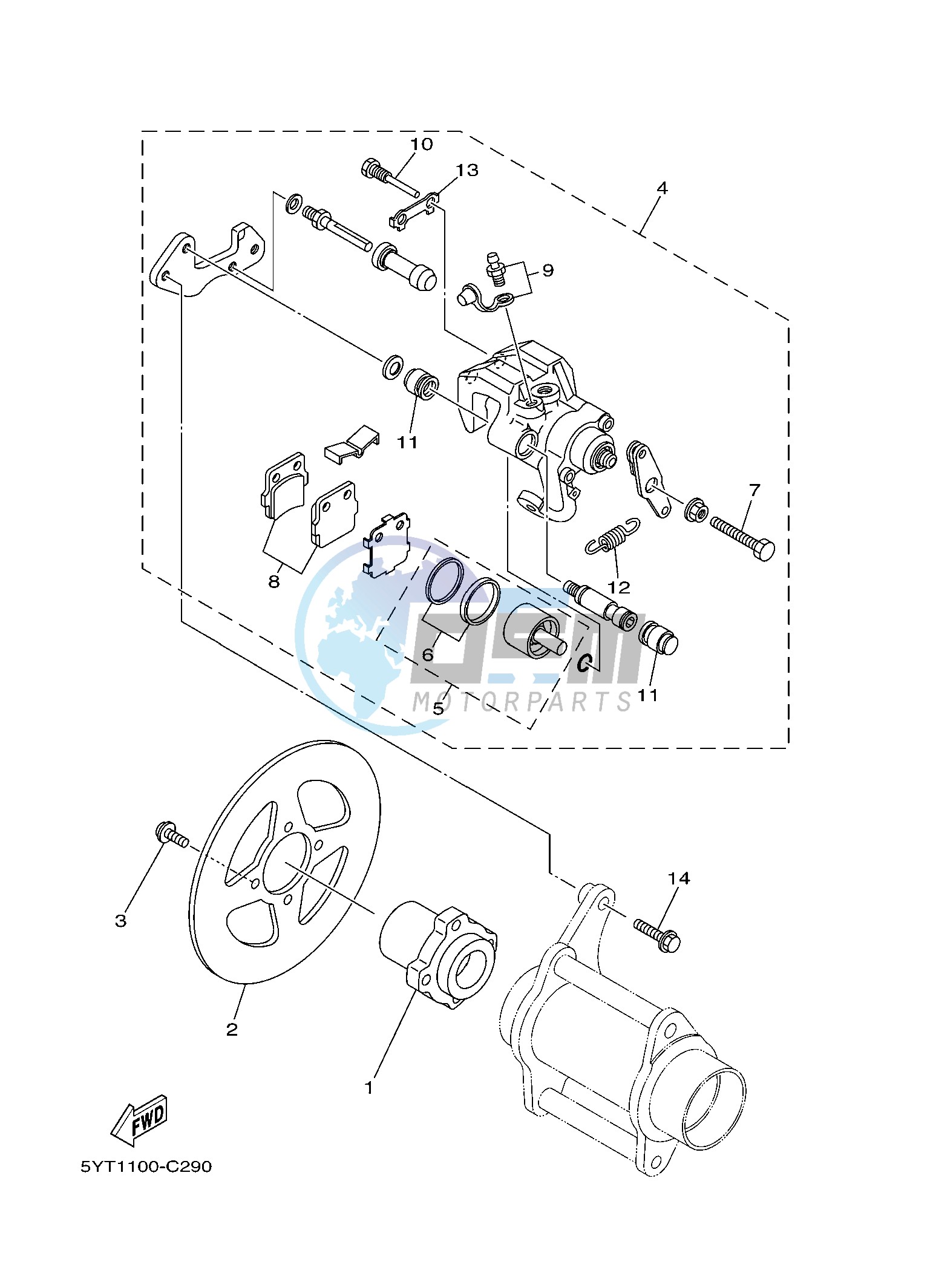 REAR BRAKE