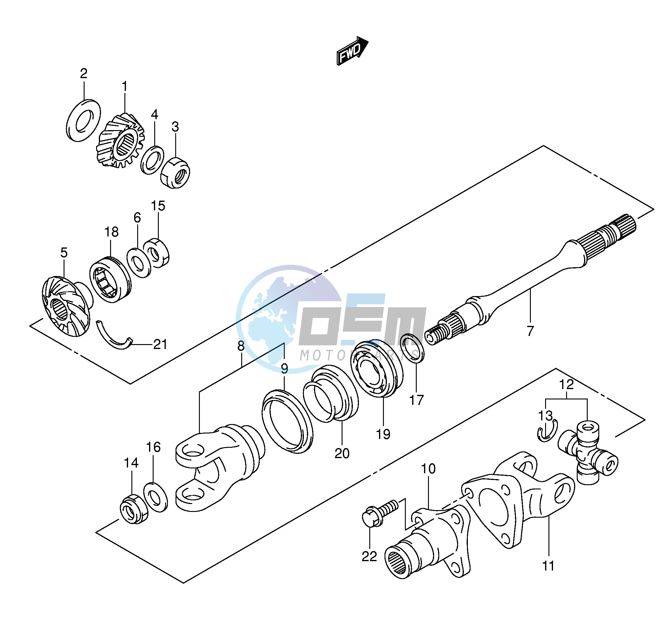 SECONDARY DRIVE