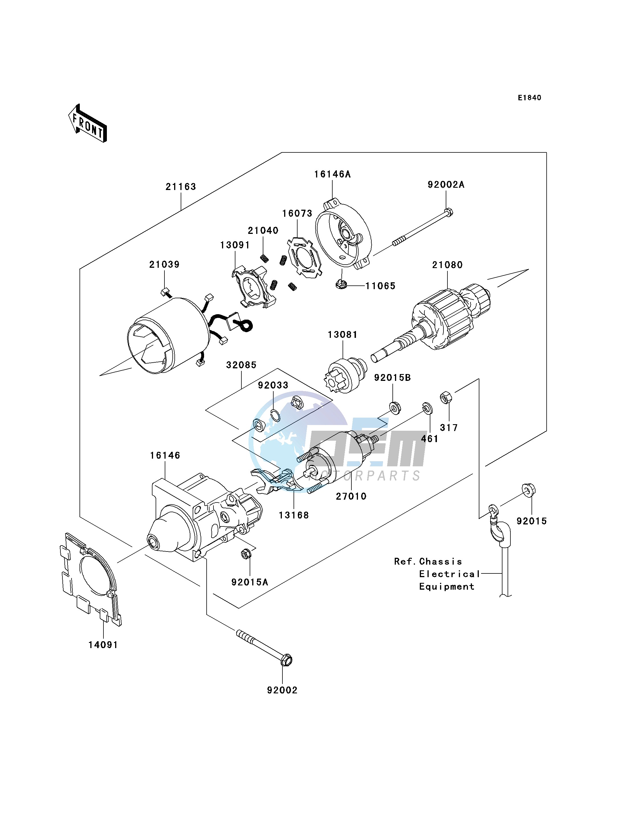 STARTER MOTOR