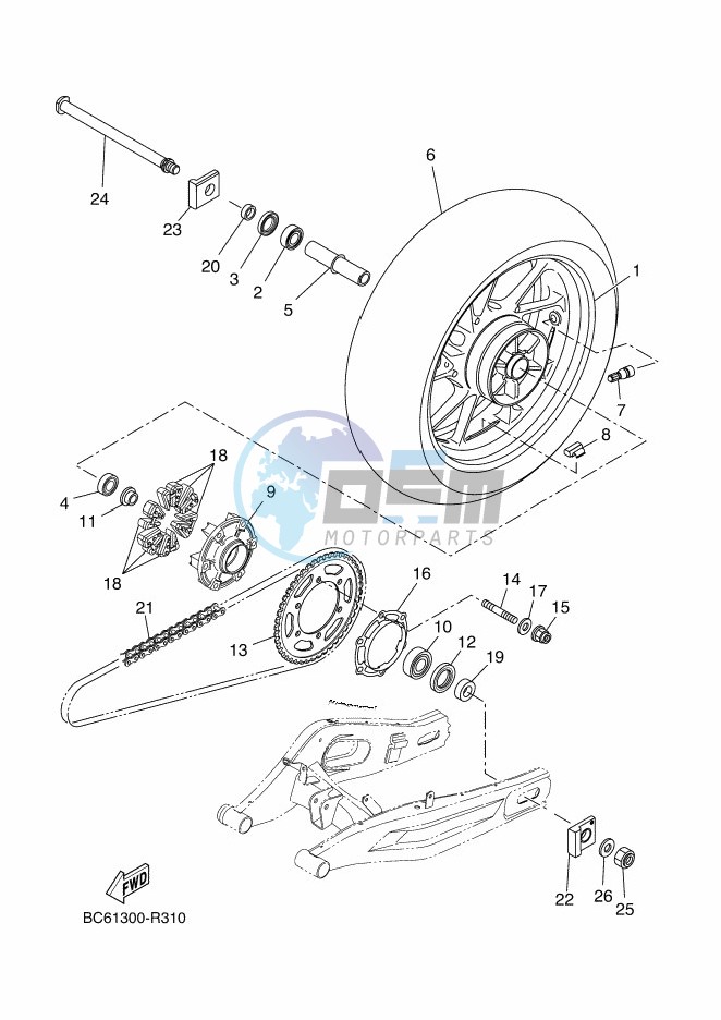 REAR WHEEL