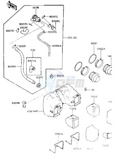 EN 450 A [454 LTD] (A1-A5) [454 LTD] drawing AIR CLEANER