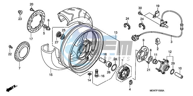 REAR WHEEL