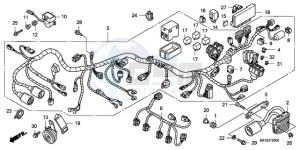 CBF1000TA Europe Direct - (ED / ABS) drawing WIRE HARNESS