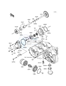 Z800_ABS ZR800BEF FR GB XX (EU ME A(FRICA) drawing Oil Pump