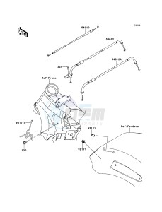 VN1700_CLASSIC_TOURER_ABS VN1700DDF GB XX (EU ME A(FRICA) drawing Cables