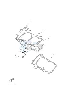 XT1200ZE SUPER TENERE ABS (2KBF) drawing CYLINDER