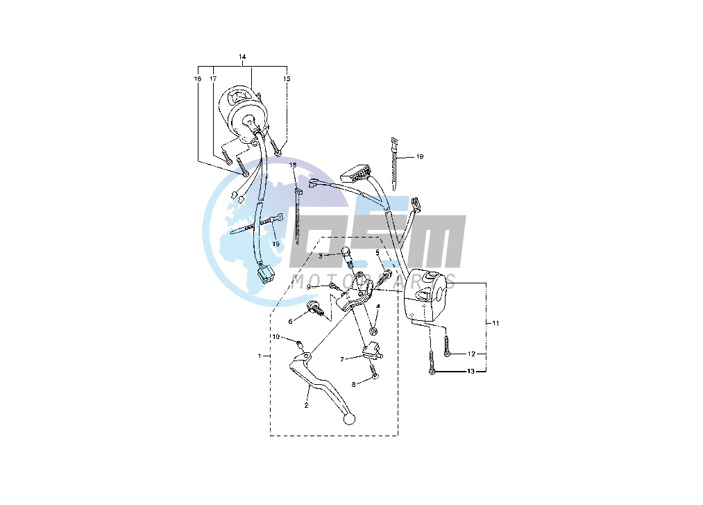 HANDLE SWITCH- LEVER