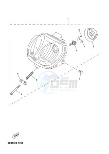 YN50F NEO'S 4 (2ACF 2ACF) drawing HEADLIGHT